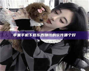 醴陵苹果手机下载东西赚钱的软件哪个好 第1张